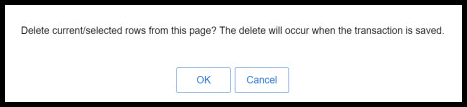 click okay or cancel selection