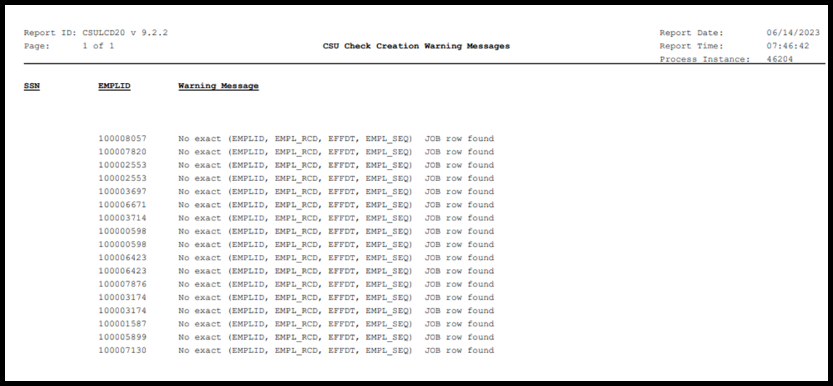 report sample