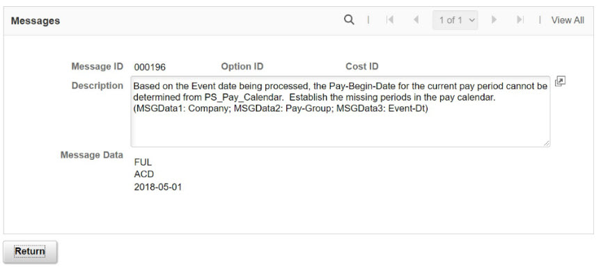 The Process Status shows Prepare Error.