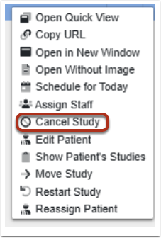 re-cancel study