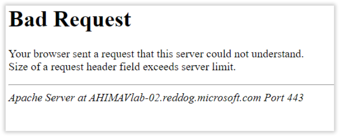 Bad request error returned when attempting to access Solventum.