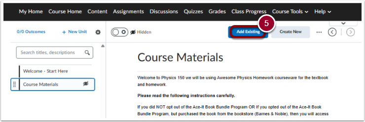 Depicts step 5