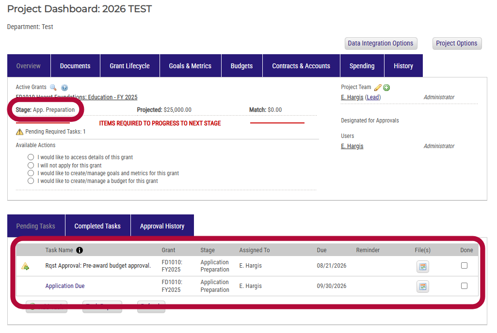 Depicts Stage: App Preparation phase