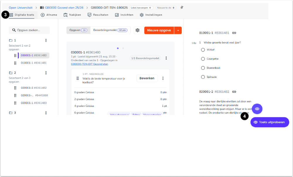 Dashboard · Open Universiteit en nog 7 andere pagina's - School - Microsoft Edge